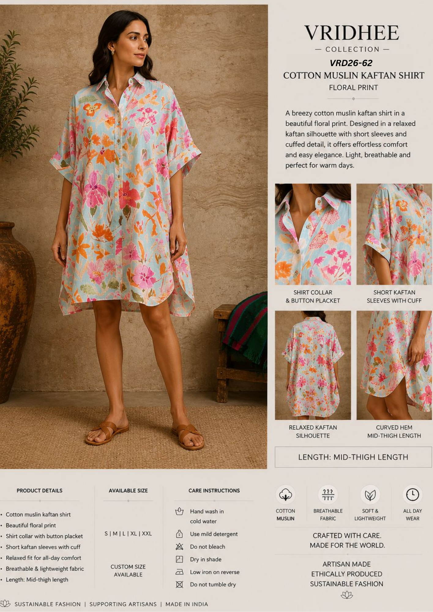 Printed Cotton Printed Dress